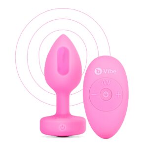 B-Vibe Vibr Heart Plug S/M