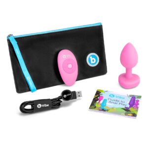 B-Vibe Vibr Heart Plug S/M