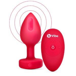 B-Vibe Vibr Heart Plug M/L