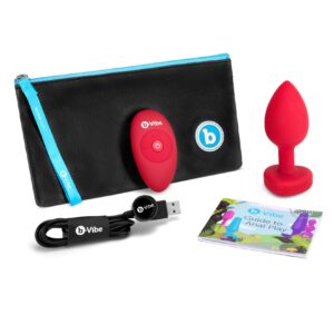 B-Vibe Vibr Heart Plug M/L